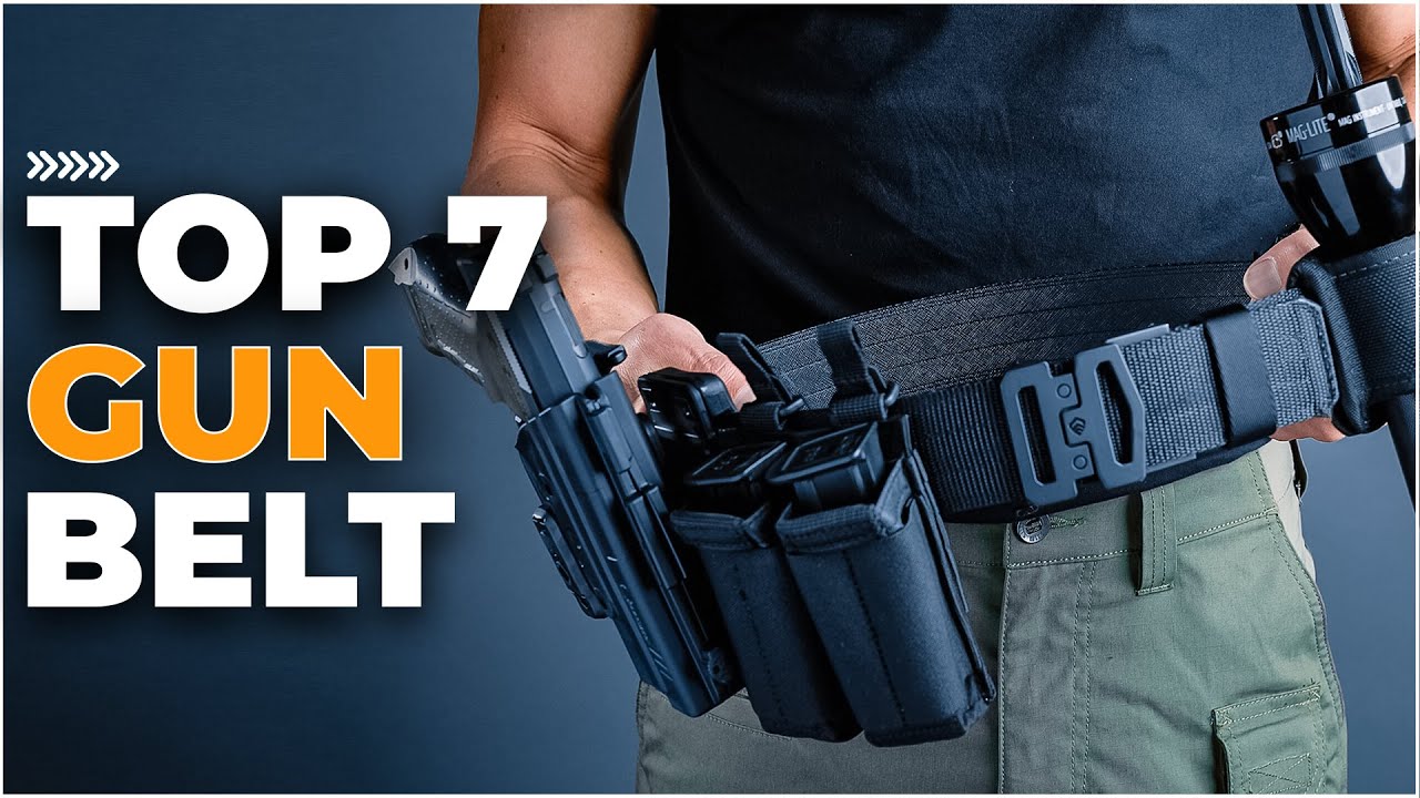 Top 7 Best Gun Belts for Range, Shooting And Survival Use