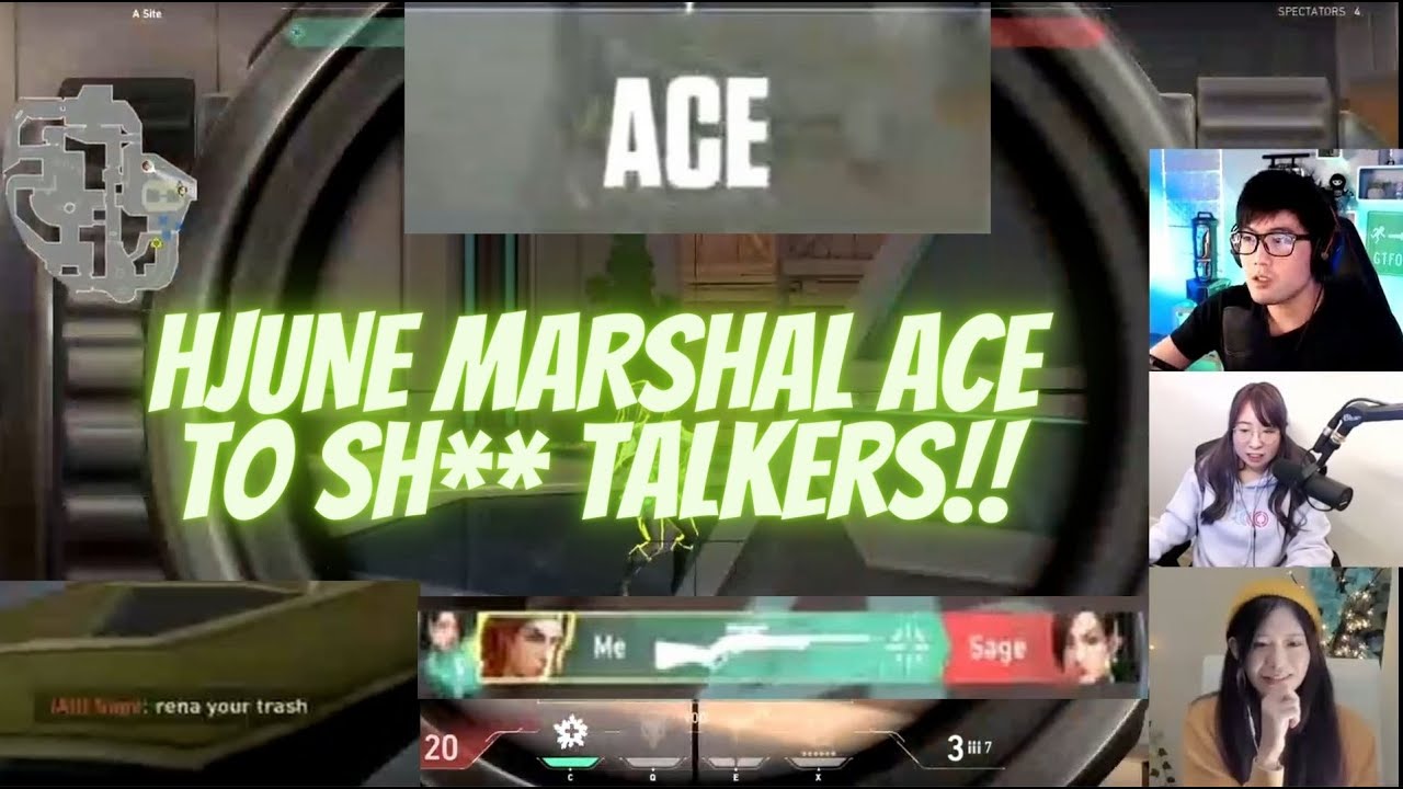 Hjune Marshal ACE Right After the Enemy called them TRASH l Miyoung Im GOING INNNN l Crazy Clutches