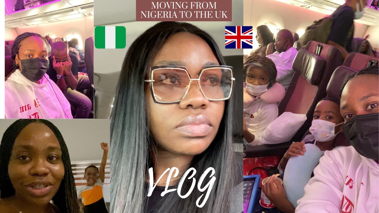 RELOCATION VLOG #1: moving to the UK from Nigeria as a family of four