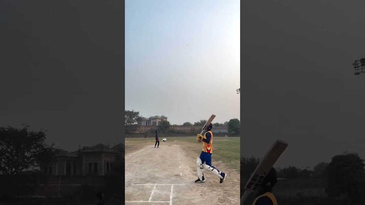 Lost balance but not the connection... 🏏🚀 