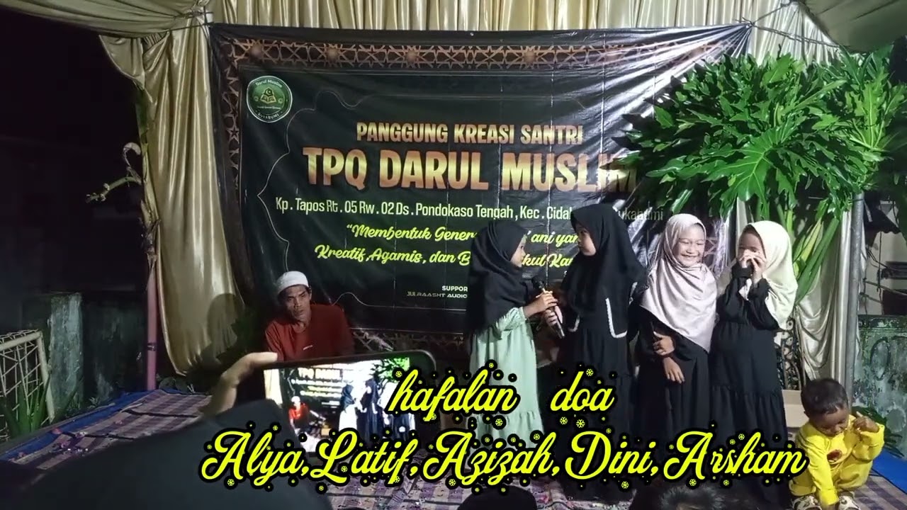 Hafalan Doa harian #tpq #santri #tapos