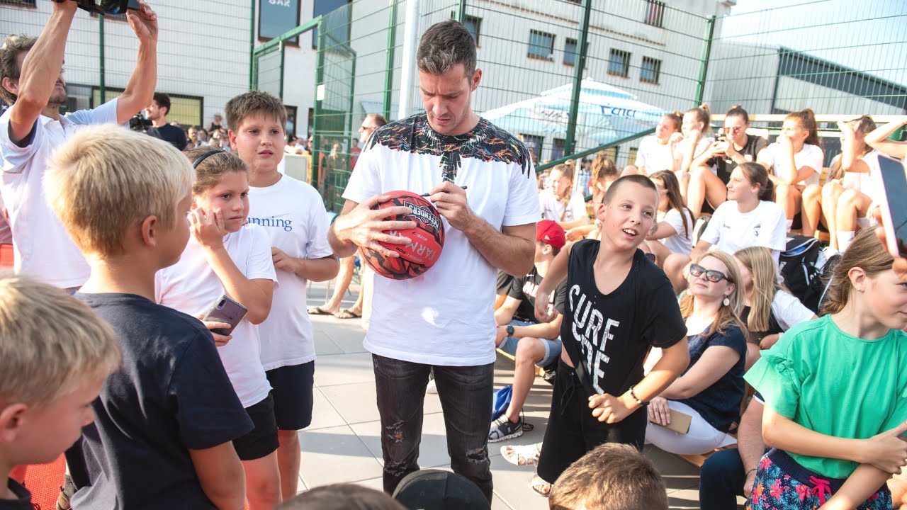 Otvoritev pametnega igrišča Goran Dragić v Mariboru