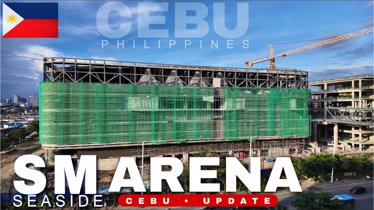 Update‼️Cebu's Largest Indoor Arena! SM SEASIDE ARENA CEBU, as of  JULY 12,  2025