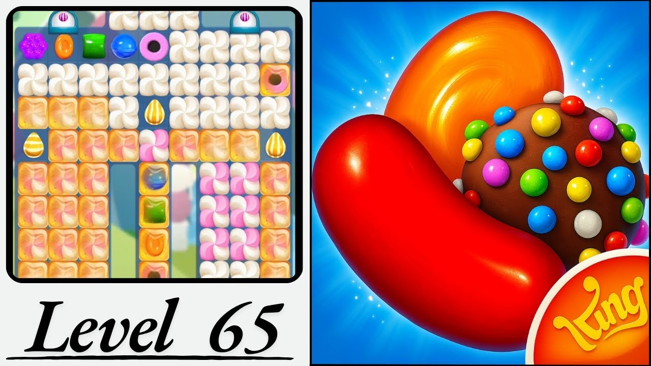 Candy Crush Saga: Level 65 &ndash; How to Solve? (Walkthrough)