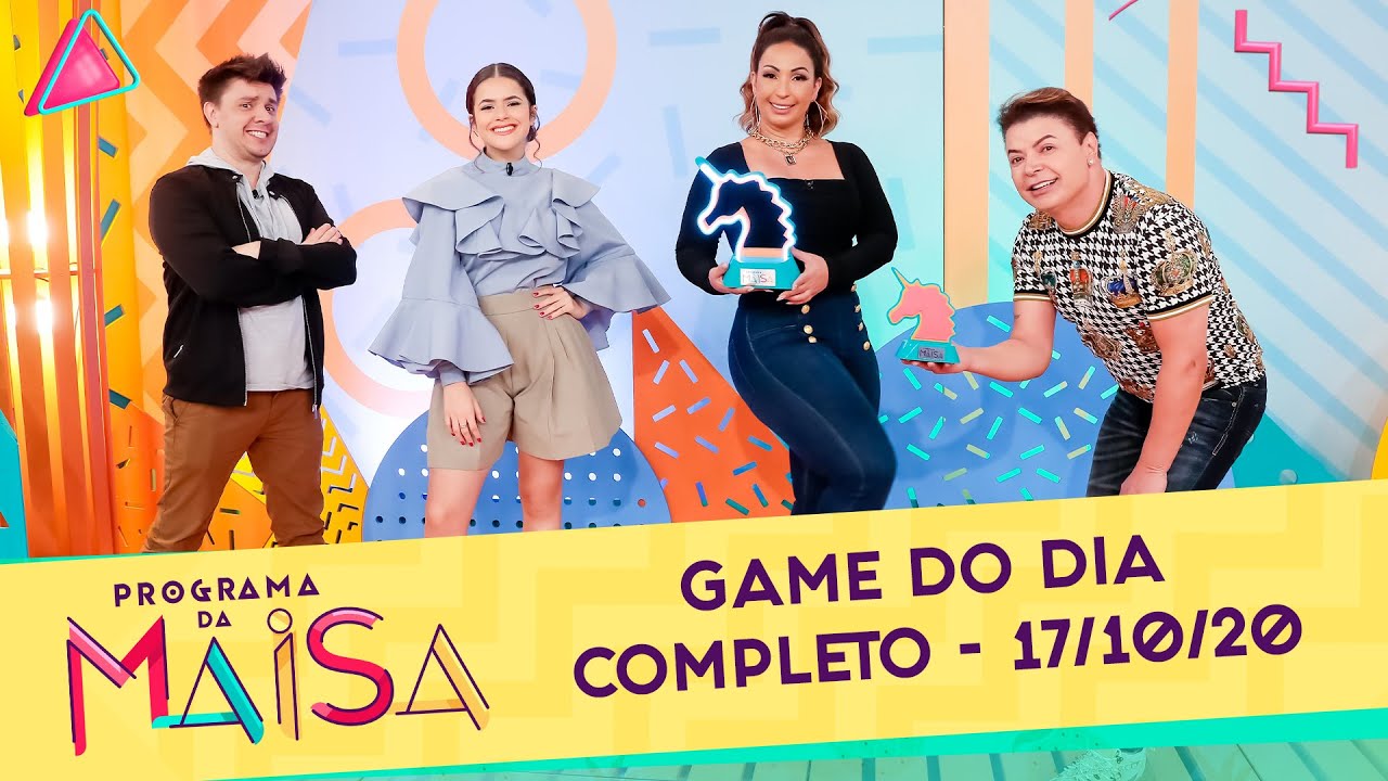 Game do Dia  | Programa da Maisa (17/10/20)