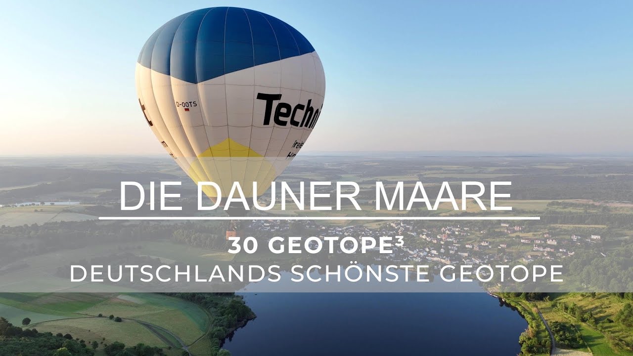 Die Dauner Maare - 30 Geotope³ - Deutschlands schönste Geotope in 3D