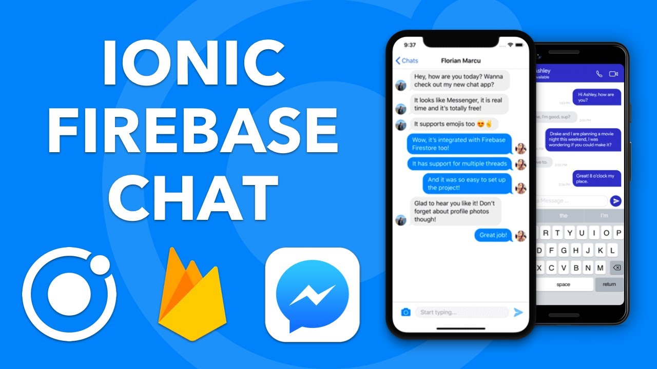 IONIC CHAT FIREBASE: Comment créer une app de chat en temps réel avec Ionic et Firebase ?