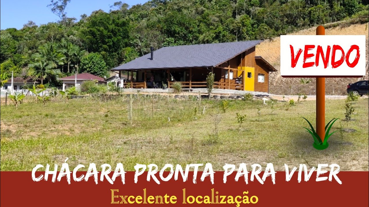 VENDO - Chácara em São Pedro de Alcântara SC - Pronta para Viver