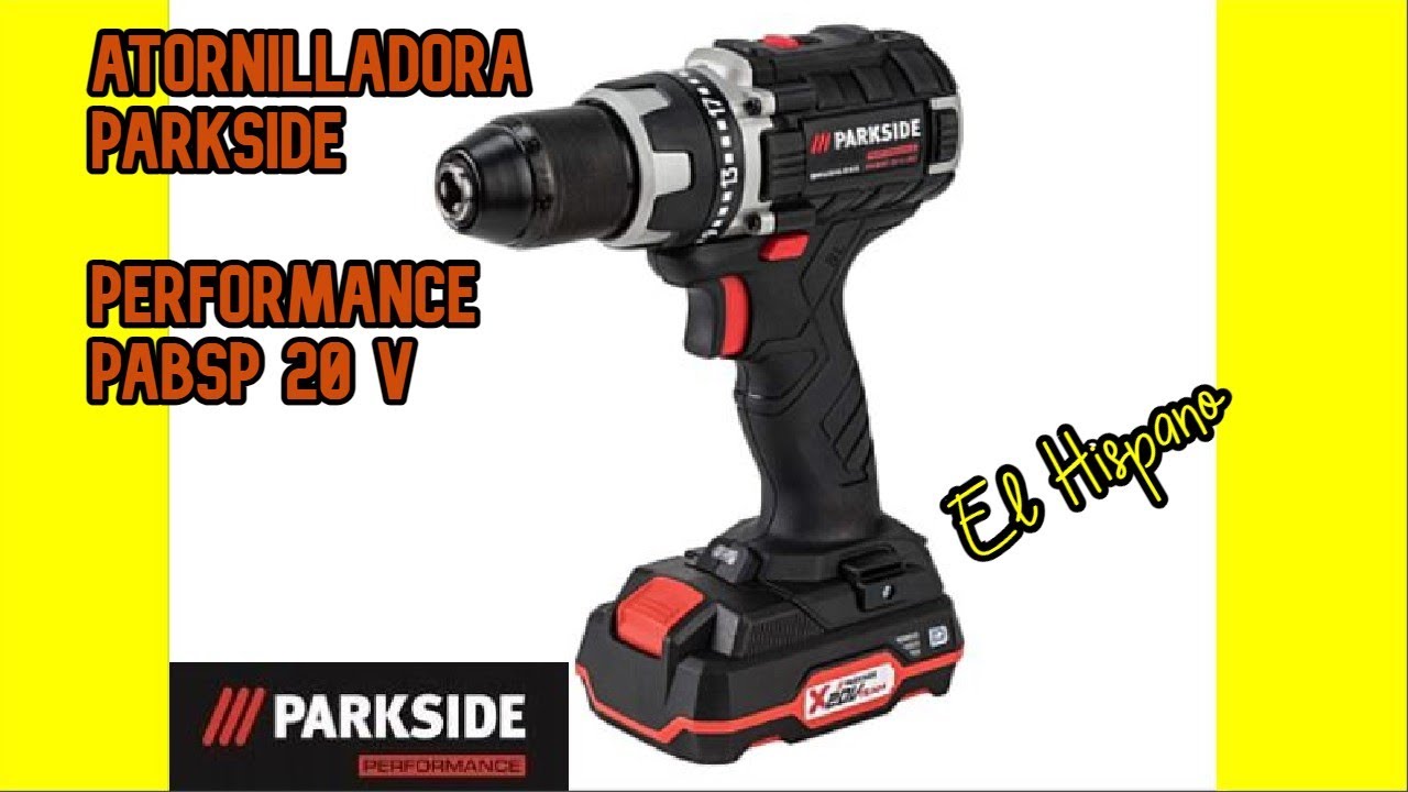 Atornilladora Parkside Performance 60 Nm. PABSP 20-Li C3. Brushless