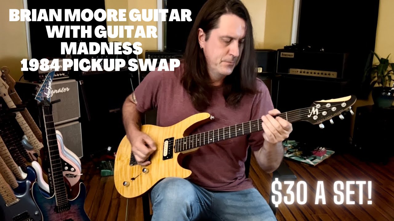 Brian Moore iM Series With Guitar Madness 1984 Pickup Swap!