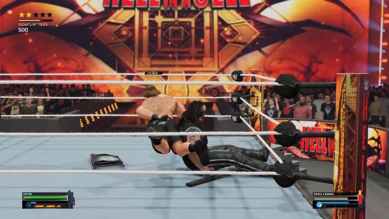 WWE 2K25 ABYSS VS BROCK LESNAR