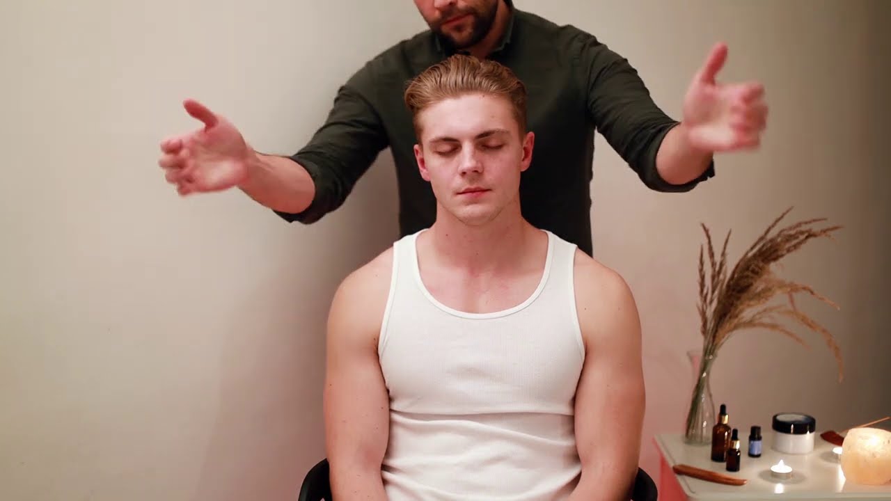 ASMR Male relaxation session for restart (with a little whispering)