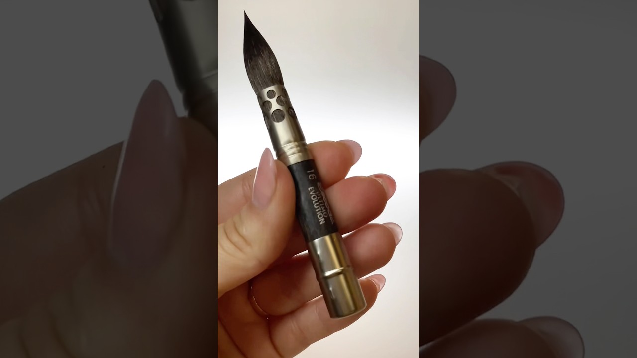 Escoda Ultimo Evolution Mop - pędzel syntetyczny naśladujący działanie włosia wiewi&oacute;rki 😍