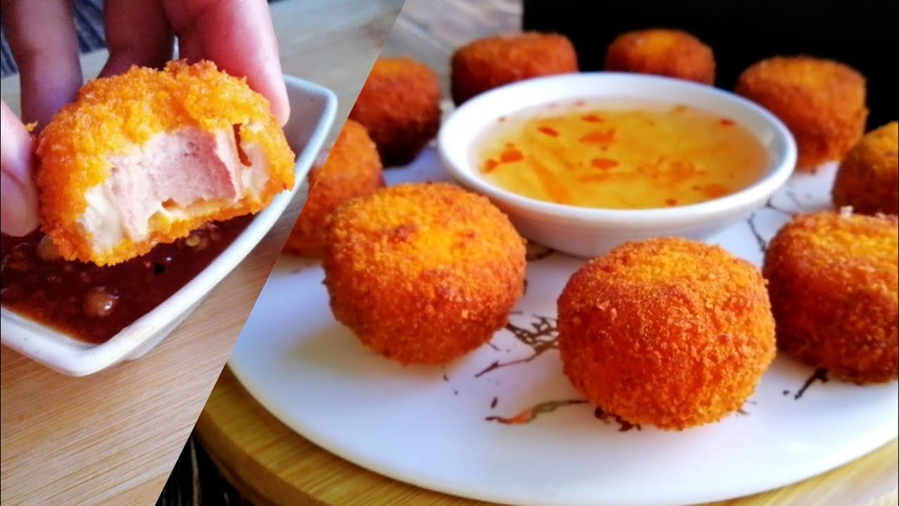 Mouthwatering and Easy SNACKS  in Minutes. Cheesy HOTDOG CRUNCH RECIPE.