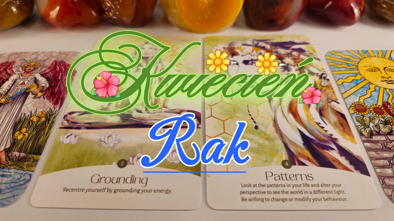 Tarot. Kwiecień🌼Rak♋️ Olśnienie 11 Poszukiwanie rozwiązań 22 Ważne wyznania 55 Nowa perspektywa