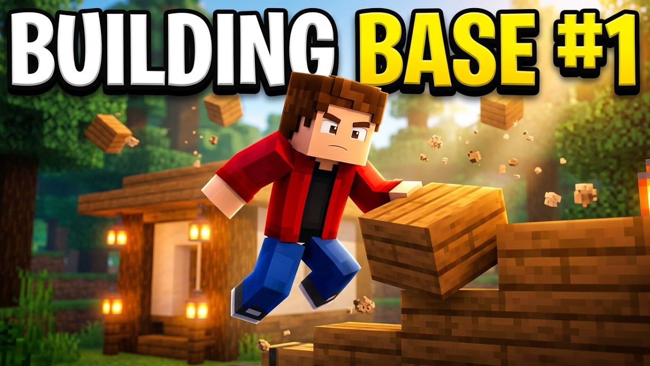 Minecraft EP#1 First base