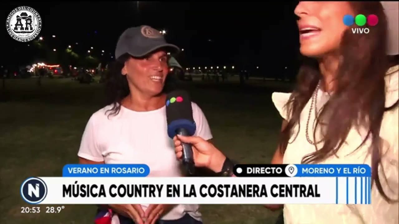 TELEFE ROSARIO: NOTA "AR"(Amigos Del Country Line Dance Rosario)