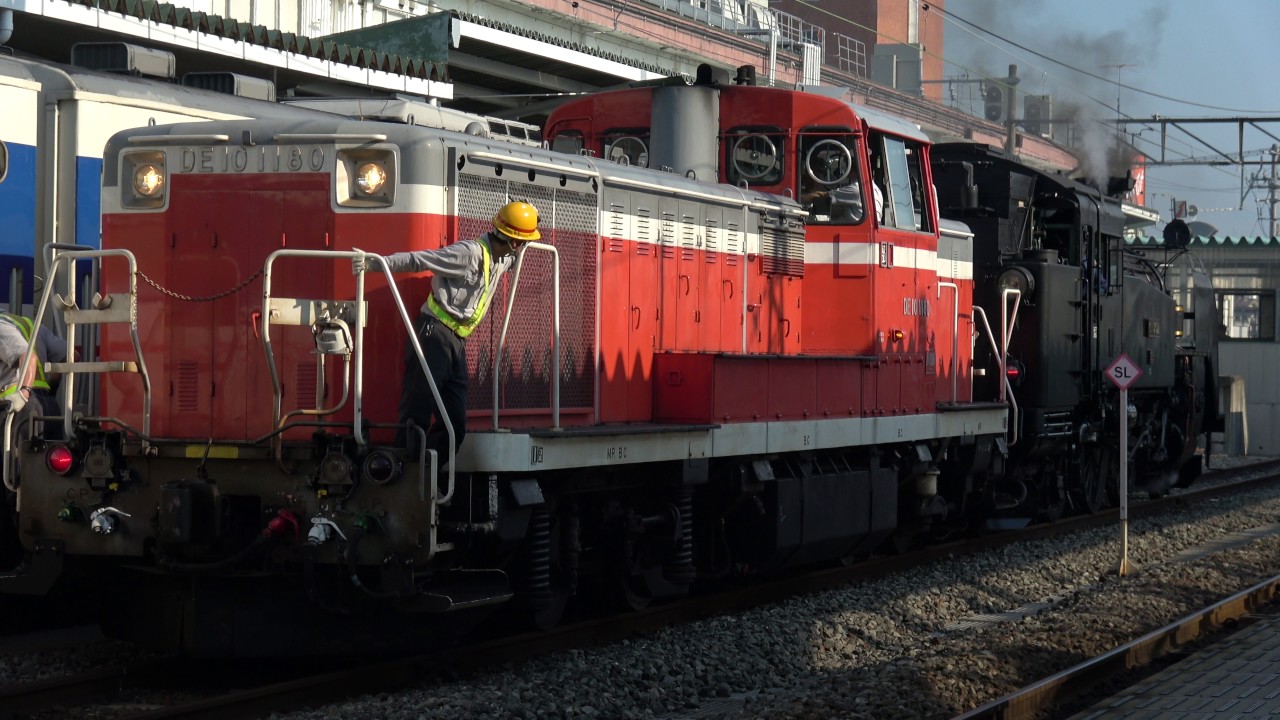 【東武】C11 207『SL大樹会津若松駅SLまつり展示会＆会津田島駅展示会配給』南若松～西若松・西若松～七日町・会津若松・会津若松～七日町・会津田島