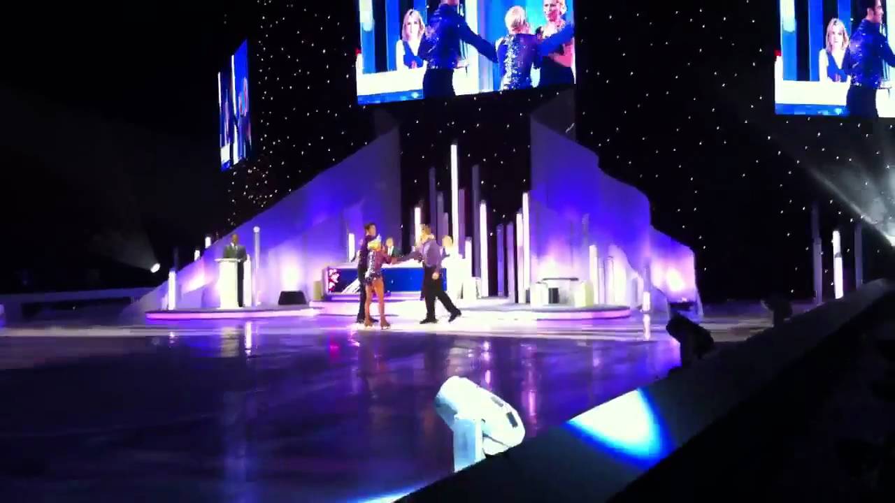 Dancing On Ice Sheffield Motorpoint Arena April 10th 2011