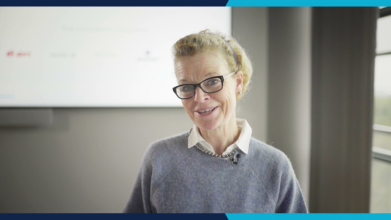 Annemarie Gardshol, CEO of PostNord, at the UPU's World Leaders Forum 2021