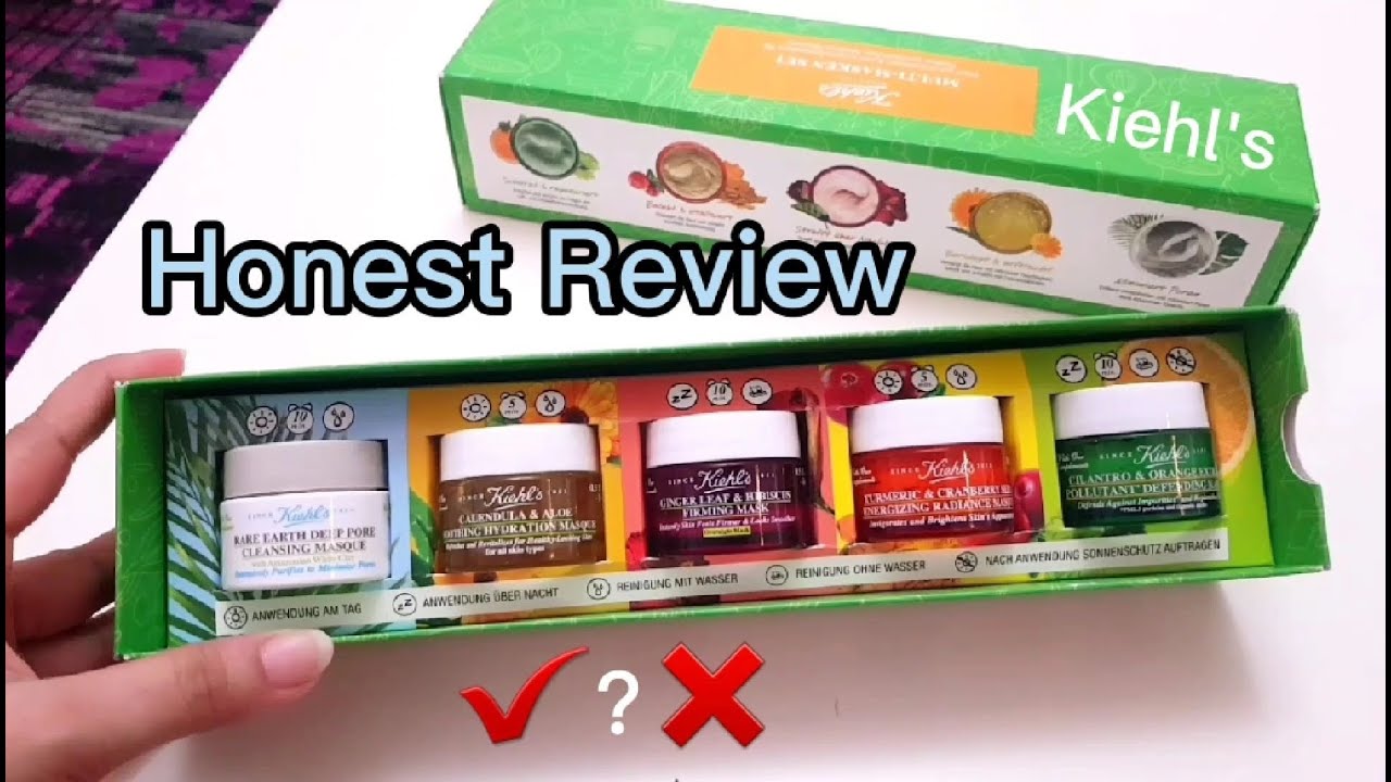 Kiehl's Mask Review. How to minimise pores?