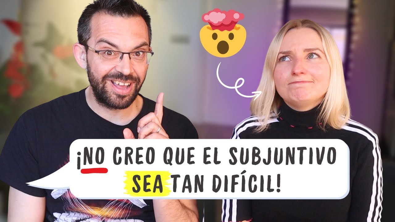 🤯 Spanish SUBJUNCTIVE Listening Practice: Can You Understand This Conversation? (35)