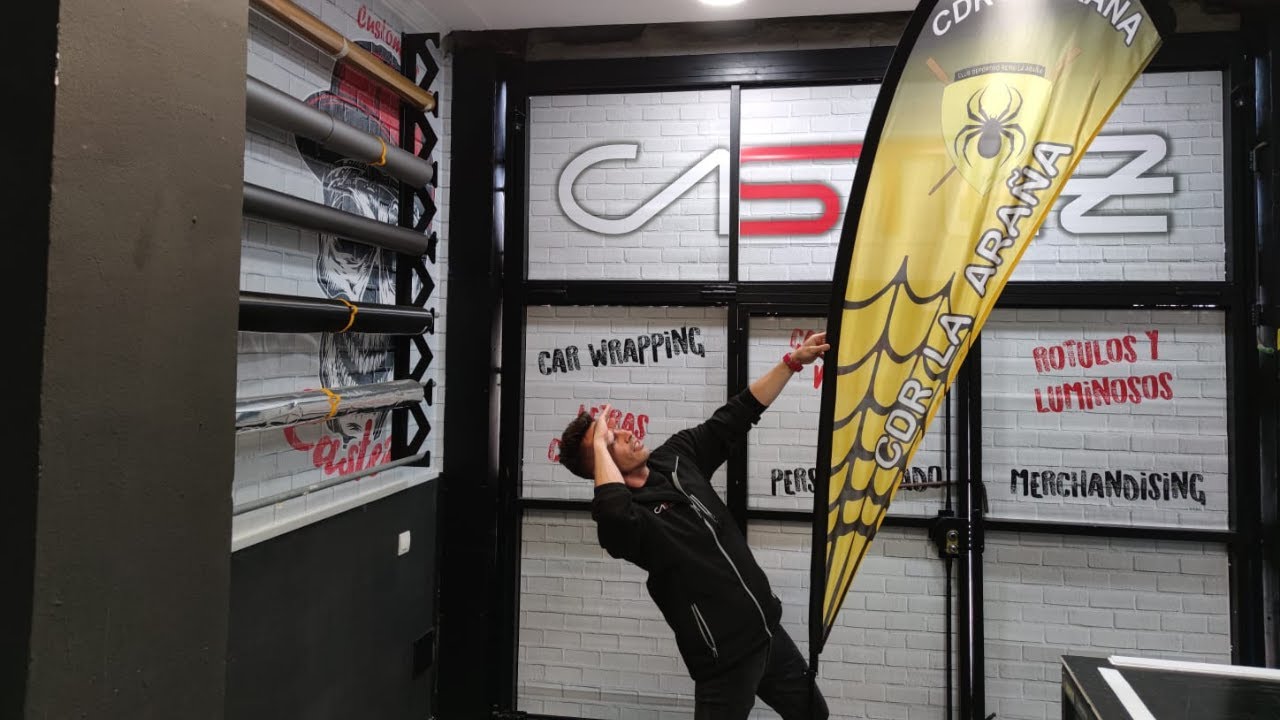 💥👉🏼Como montar un FLY BANNER en pocos minutos: TUTORIAL paso a paso.👈🏼💥