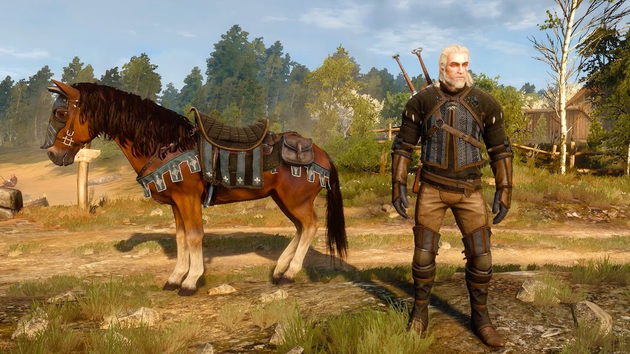 Temerian Armor Set DLC (Witcher 3 | Geralt and Roach)