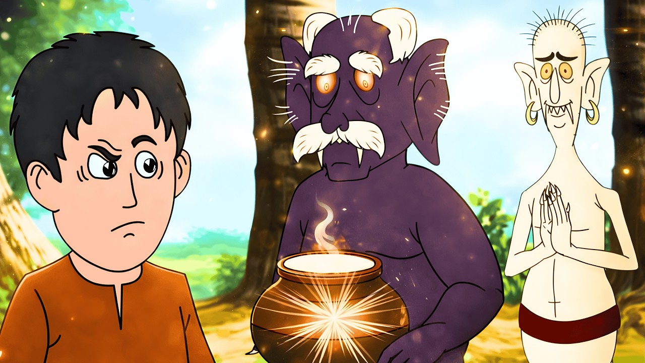 जादुई हांडी और भूतों के डर की कहानी 🪄👻📖 | Darna Zaroori hai | Desitoons