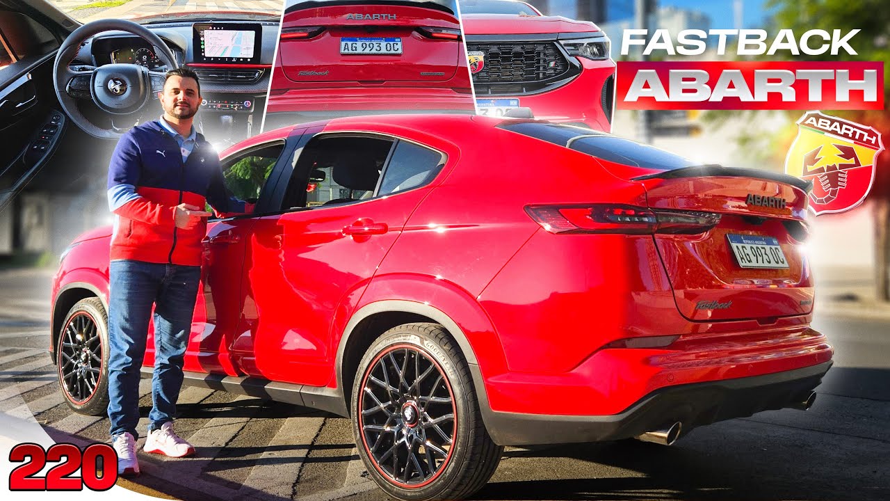 Pruebo un auto POLEMICO 🤔 Fiat Fastback ABARTH