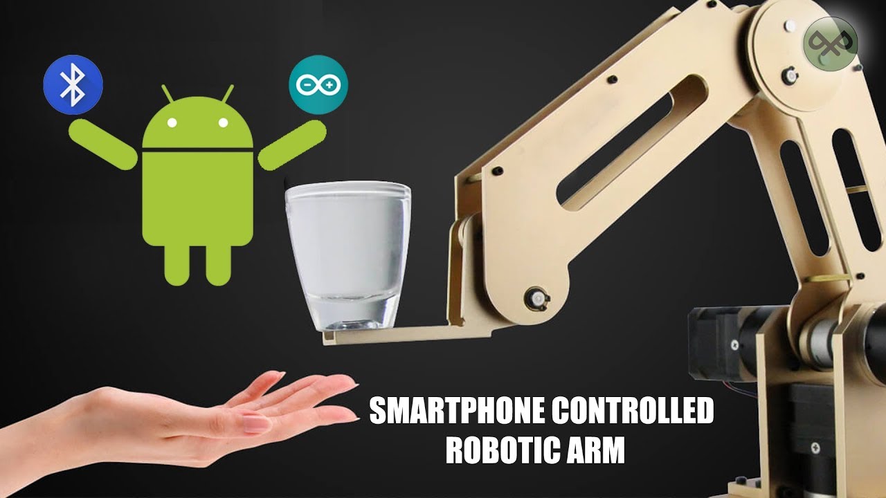 Robotic Arm | Controlling Using Bluetooth | Smartphone Controlled Robotic Arm