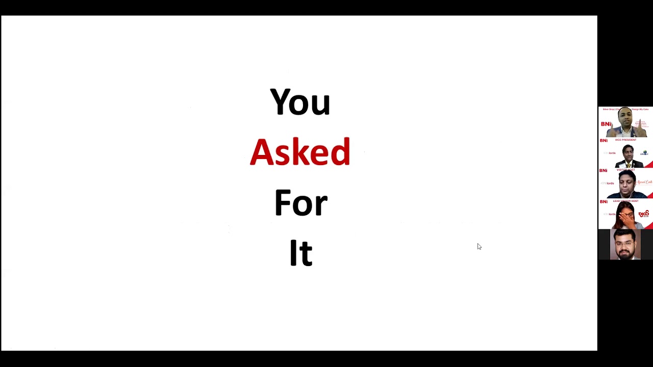 BNI - Why must you follow up on the referrals you get ?