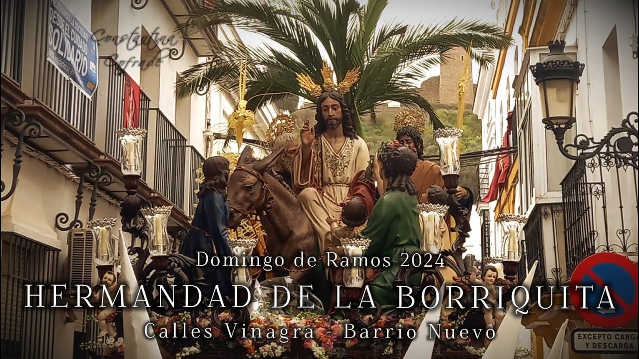 #SSantaConstantina24 | La Borriquita | Calles Vinagra-Barrio Nuevo | BCT Zoílo Ruiz-Mateos (Rota)