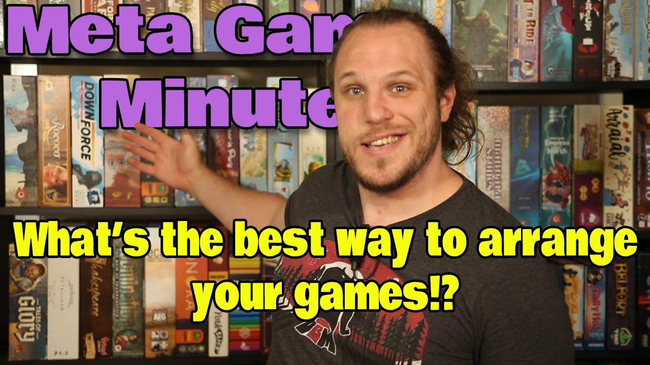 How do you arrange your shelves? | Meta Game Minute