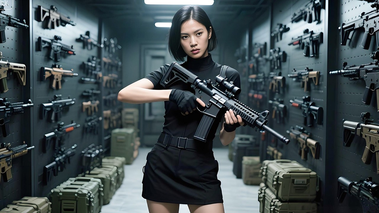 女特工全副武裝，獨闖日軍基地，殲滅全部日軍！⚔️ 抗日 | 戰爭 | Kung Fu #特種兵 #中國電視劇