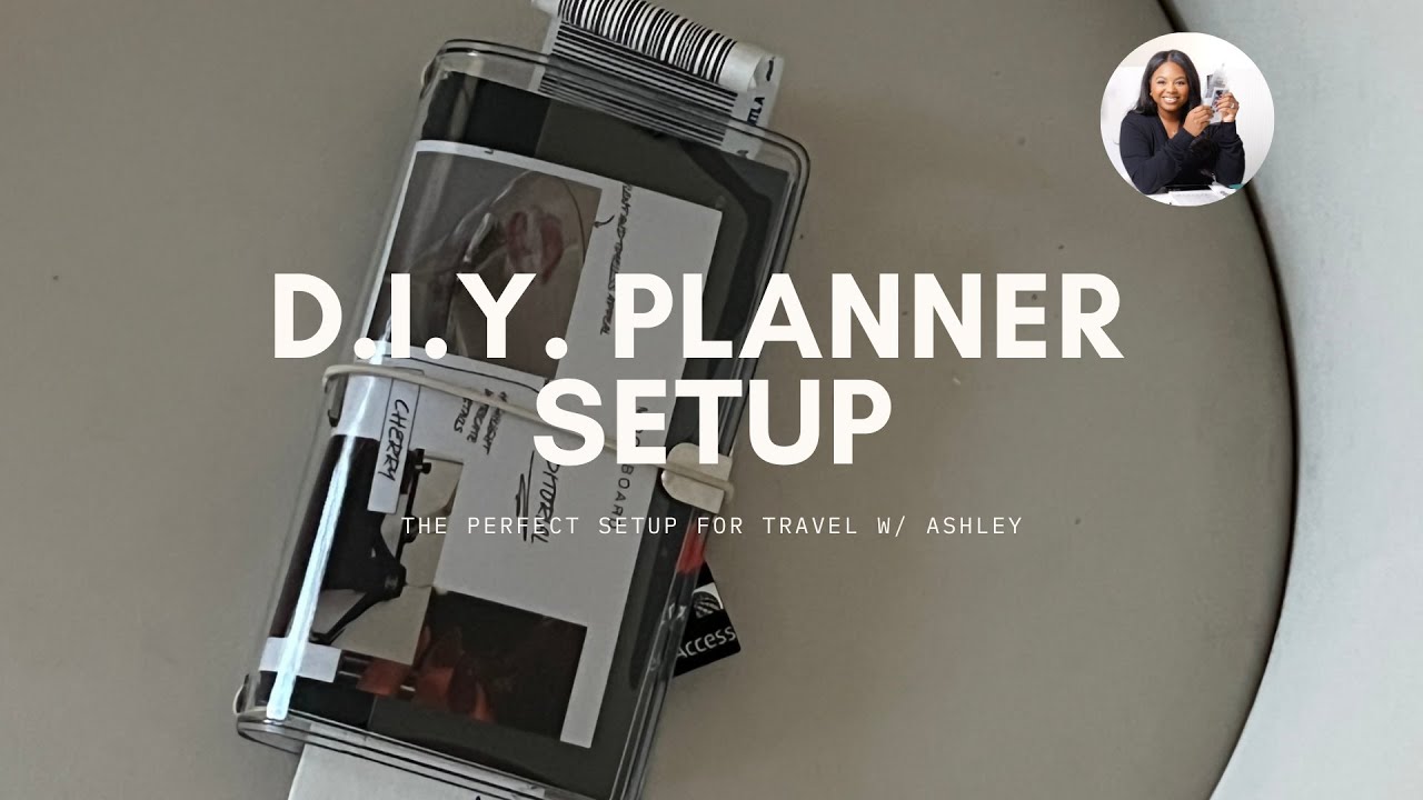 D.I.Y Planner Setup | Travel Essentials | Happy Hour Live