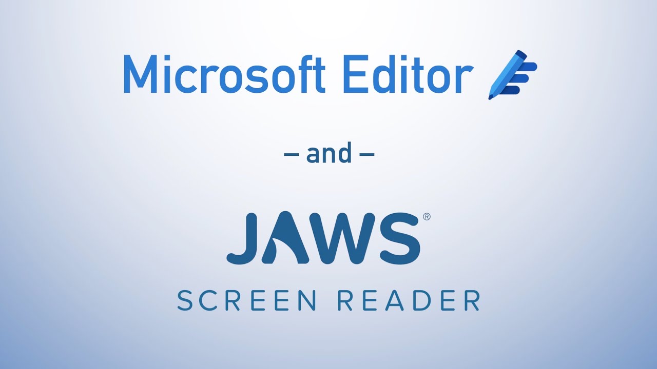 Microsoft Editor и JAWS: дополнительные возможности