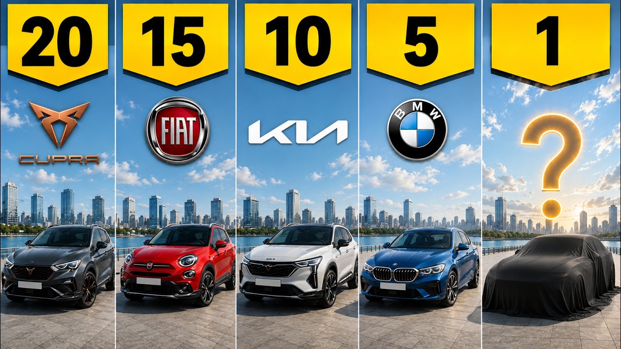 Europe's 20 Best Selling Car Brands 