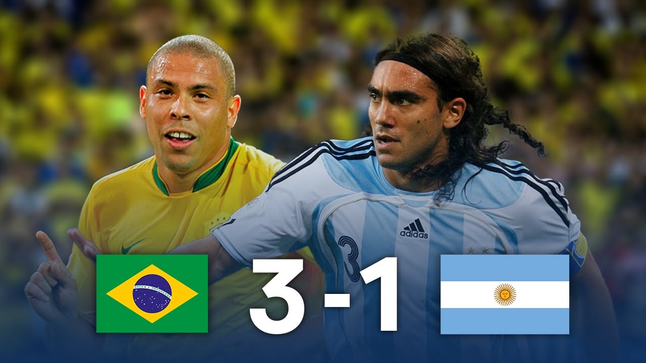 Fenomeno Faz HAT-TRICK E Brasil Derrota Argentina