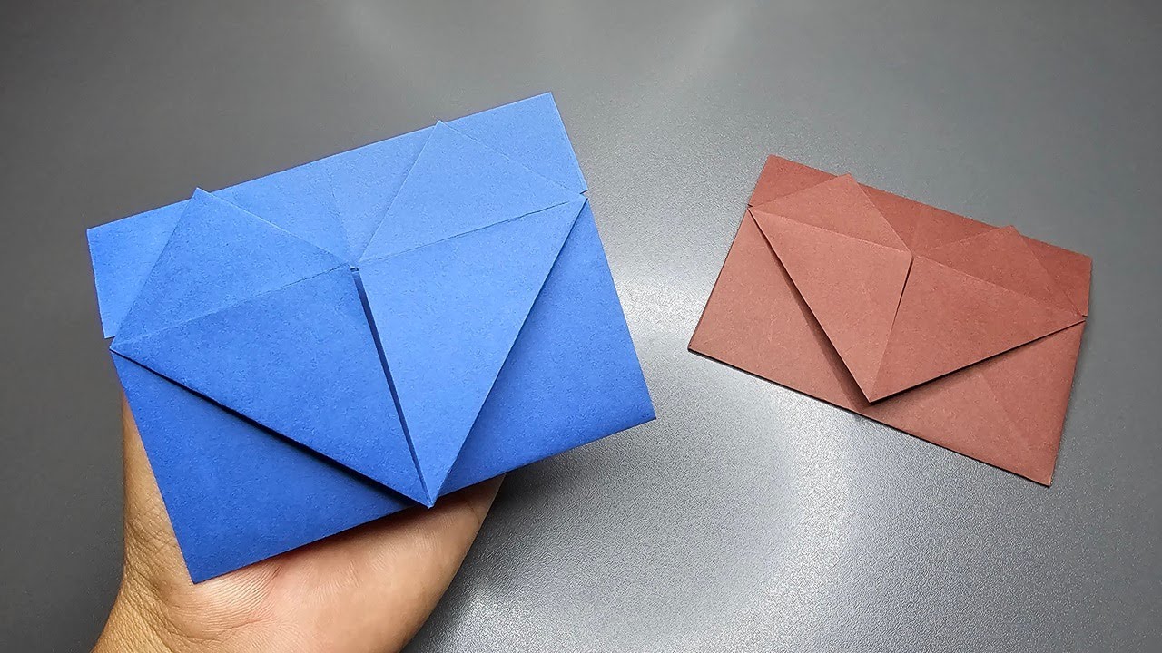 Making a heart envelope out of paper | diy heart shaped envelope | How To