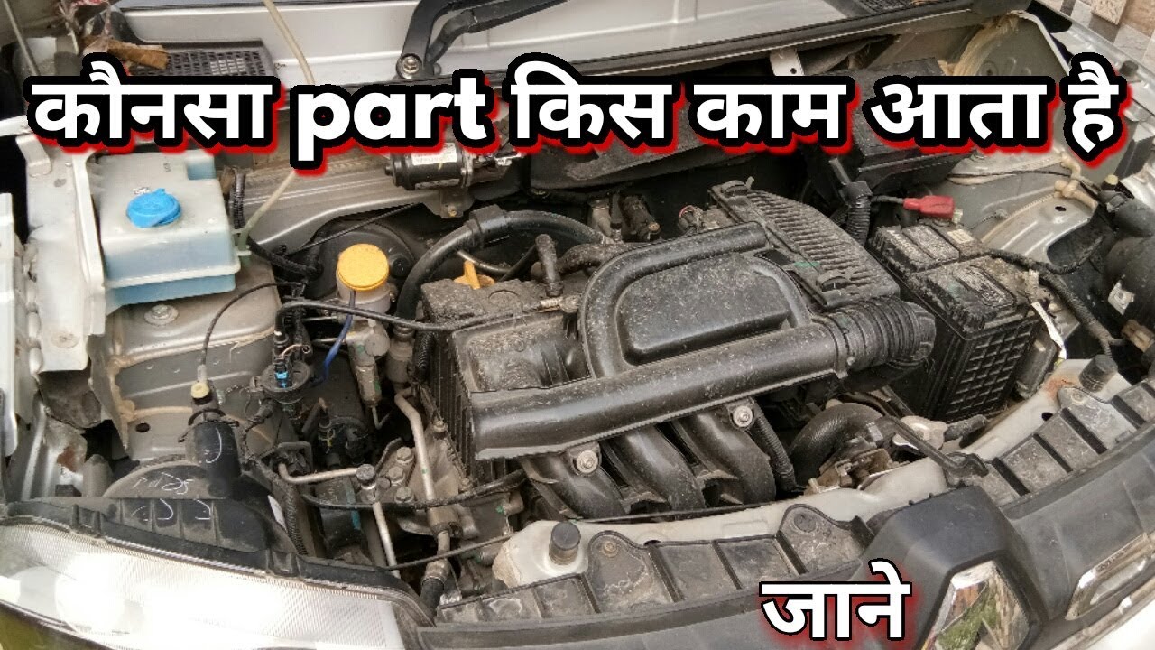 Car parts in bonnet explained