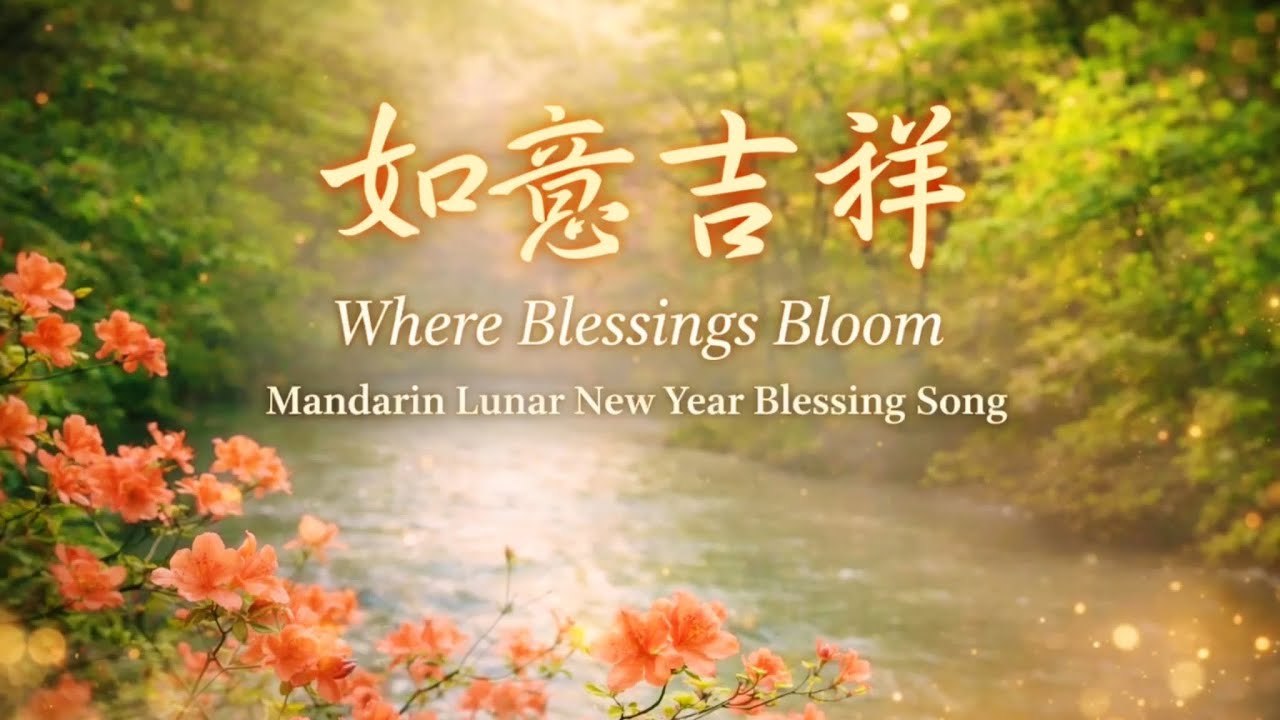 如意吉祥｜華語新年賀歲祝福歌 🧧 Where Blessings Bloom（溫柔抒情版）