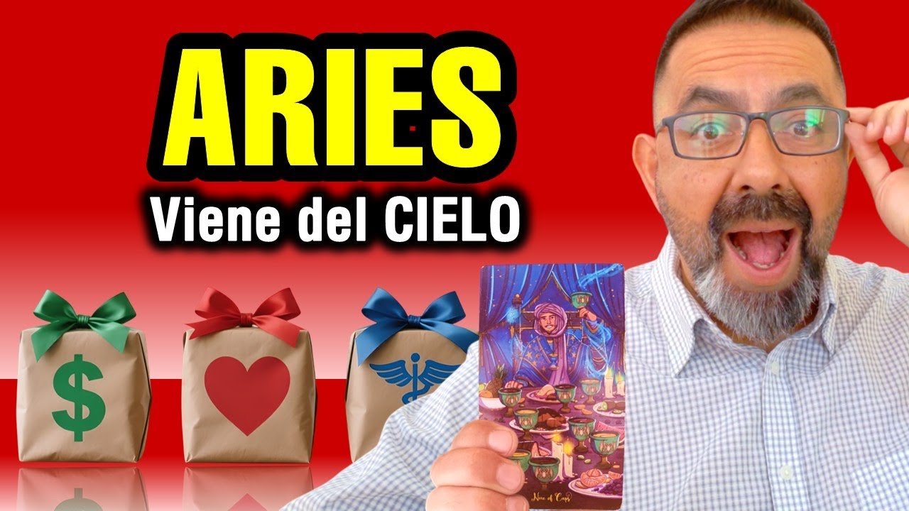 Aries ♈️ Este MILAGRO te da FELICIDAD total 🔮 TAROT dinero, familia y salud