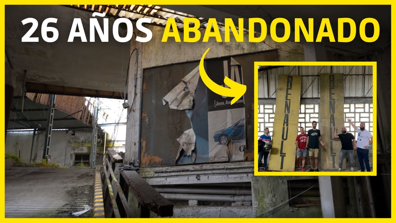 EL CONCESIONARIO ABANDONADO DE RENAULT // FT CINCO CILINDROS Y JUANJO FPS