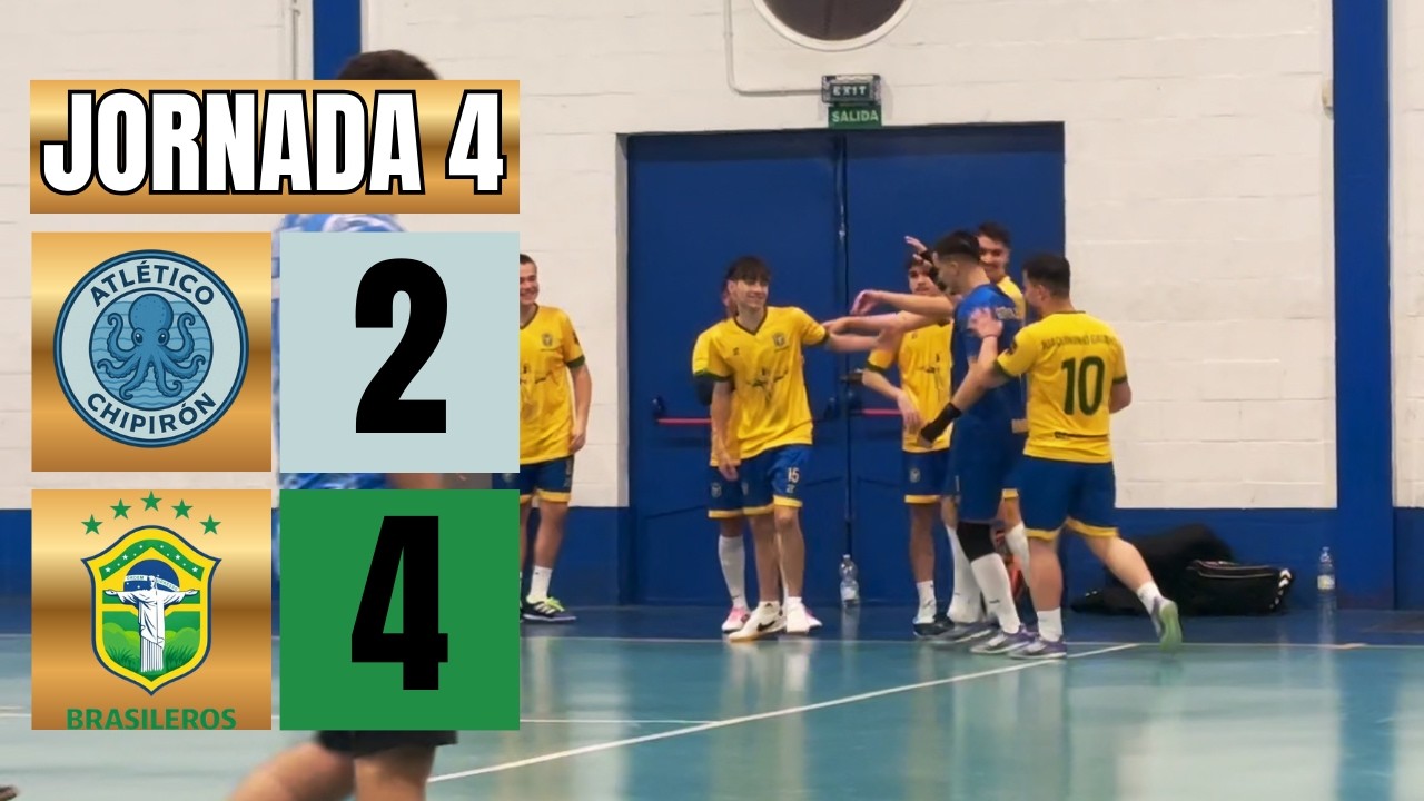 Atlético Chipirón 2 - 4 Brasileros | Jornada 4 | Temporada 5 | Fútbol Universe