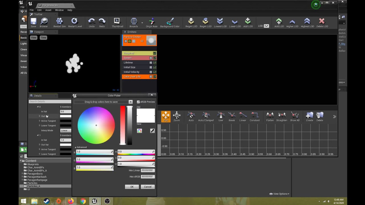 Particle Systems And Blueprints In Unreal