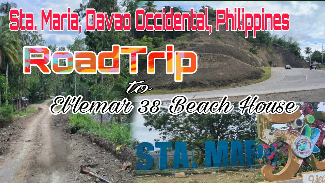 ROADTRIP TO EL'LEMAR 38 BEACH HOUSE | STA. MARIA, DAVAO OCCIDENTAL, PHILIPPINES #roadtrip