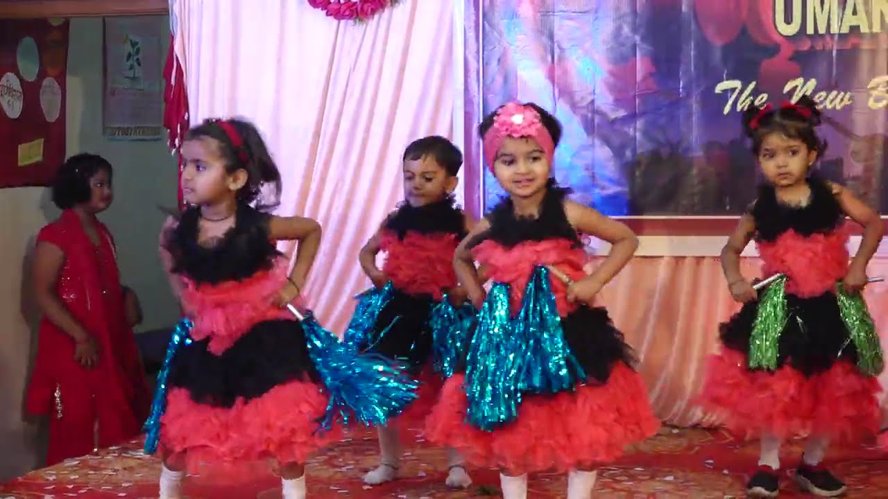 Nursery Girls Super Cute Dance 💃 | Barbie & Bollywood Mix | School Annual Day Performance | SESJC