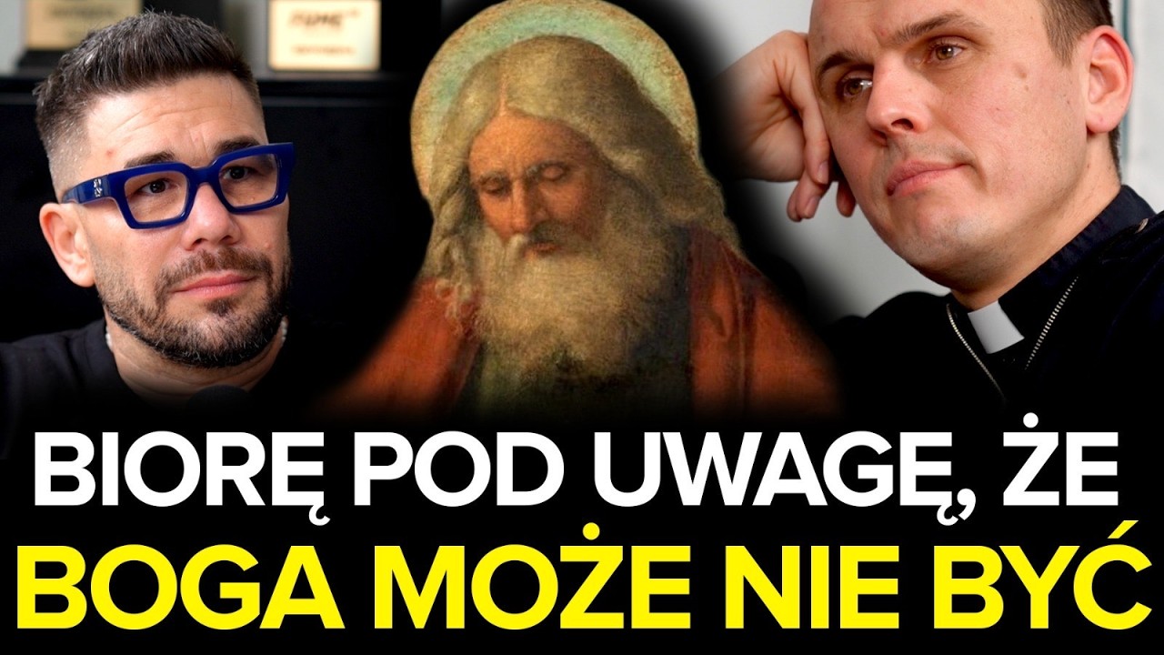 KSIĄDZ NA NIEBIESKIEJ PLATFORMIE. 