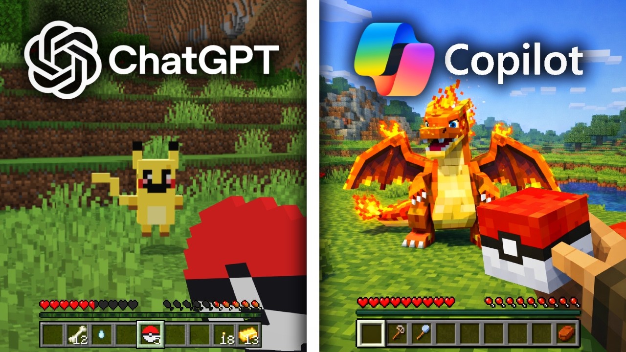 ChatGPT vs Copilot make Pixelmon Mod From Scratch